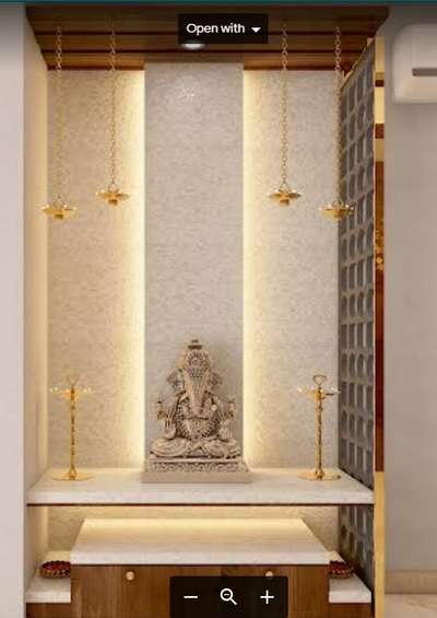 Lighting, Prayer Room, Storage Designs by Contractor Gajender Mandraliya, Delhi | Kolo