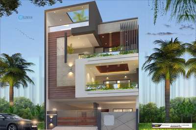 Exterior, Lighting Designs by Civil Engineer Er  Hari, Ujjain | Kolo