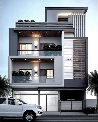 Exterior, Lighting Designs by Architect Hr Raman, Jaipur | Kolo