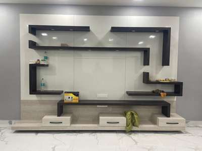 Living, Lighting, Storage Designs by Interior Designer Manoj  manu 9846053646, Malappuram | Kolo