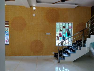 Flooring, Storage, Staircase, Lighting, Wall Designs by Painting Works Sajith MS, Ernakulam | Kolo