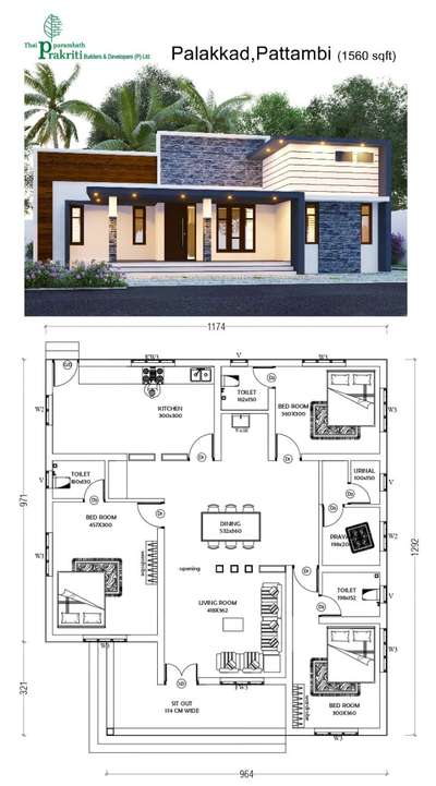 Latest Plans Design Ideas in NCR & Kerala, India