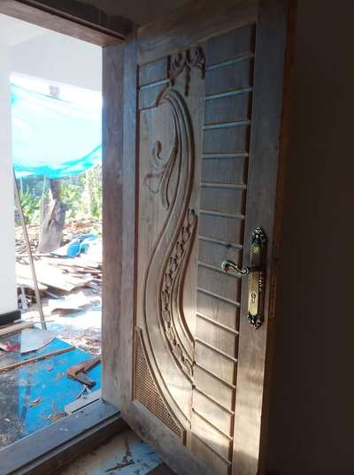 Door Designs by Carpenter Shiju M R, Kottayam | Kolo