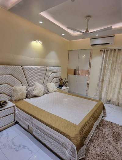 Ceiling, Furniture, Lighting, Storage, Bedroom Designs by Interior Designer Abhishek Kumar, Gurugram | Kolo