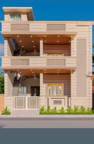Exterior Designs by Contractor BHOORSINGH DIVLI, Jodhpur | Kolo