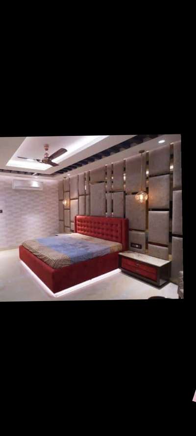 Bedroom, Furniture, Storage, Lighting, Wall Designs by Building Supplies Sajjad Raza, Ghaziabad | Kolo