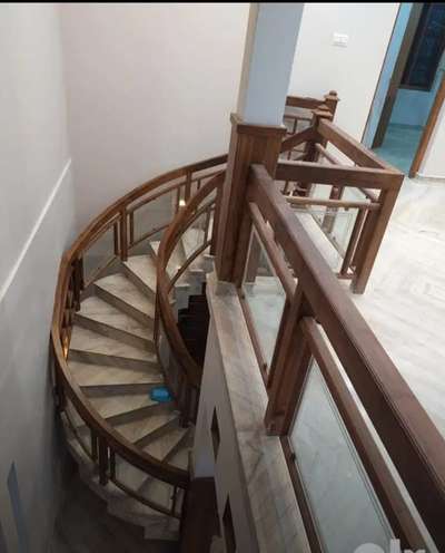 Staircase Designs by Carpenter Danoob K, Kozhikode | Kolo