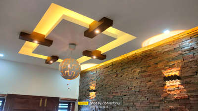 Ceiling, Lighting, Wall Designs by Interior Designer abbas fanu , Thrissur | Kolo