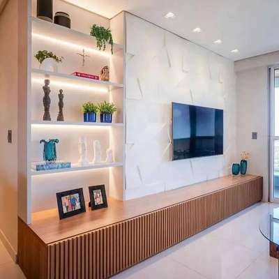 Lighting, Living, Storage Designs by Building Supplies Yourhomz Interiors , Gurugram | Kolo