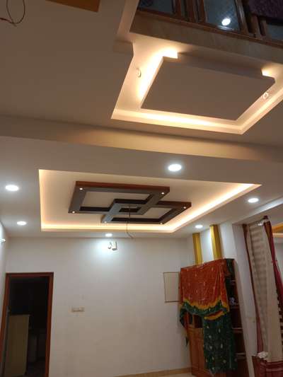Ceiling, Lighting Designs by Interior Designer Abhilash Abhilashathira, Pathanamthitta | Kolo