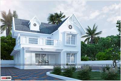 Exterior Designs by Architect morrow home designs , Thiruvananthapuram | Kolo