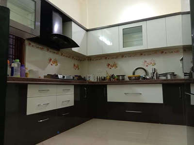 Kitchen, Storage Designs by Contractor Vijay sitole Vijay sitole, Indore | Kolo