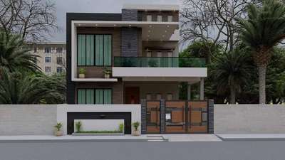 Exterior Designs by Contractor HIMANSHU PROPERTY SOLUTION, Bhopal | Kolo