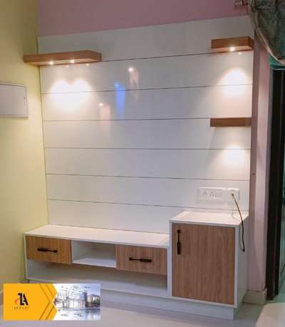 Storage, Lighting, Living Designs by Interior Designer INTARC  Builders, Thiruvananthapuram | Kolo