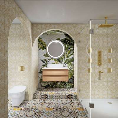 Bathroom Designs by Civil Engineer Shubham  Shitut, Dewas | Kolo