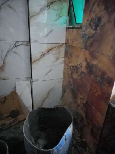 Bathroom, Wall Designs by Contractor virender Kumar  yadav , Ghaziabad | Kolo