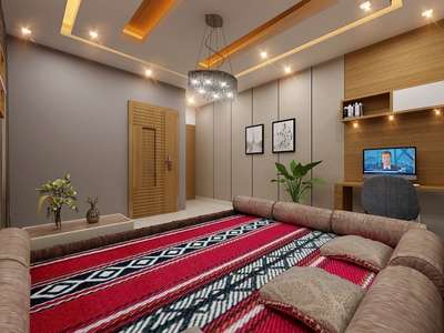 Bedroom, Furniture, Lighting, Storage Designs by Interior Designer Abhishek P, Kannur | Kolo