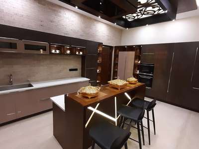 Lighting, Kitchen, Table, Storage, Furniture Designs by Interior Designer ARAVIND  CS﹏﹏🖍️📐📏, Alappuzha | Kolo