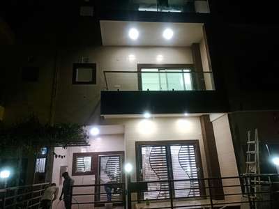 Exterior, Lighting Designs by Contractor sahebe alam saifi, Gautam Buddh Nagar | Kolo