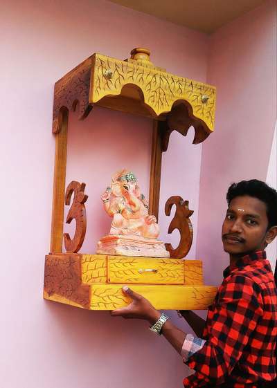 Prayer Room Designs by Carpenter vinesh vinesh vichu, Kollam | Kolo