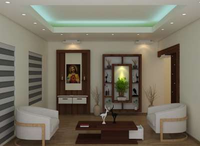 Living, Storage, Lighting, Ceiling, Furniture Designs by Interior Designer Rahulmitza Mitza, Kannur | Kolo
