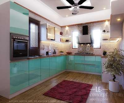 Kitchen, Lighting, Storage, Home Decor Designs by Interior Designer Arif P A, Ernakulam | Kolo
