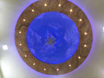 Ceiling, Lighting Designs by Contractor Anoop NK, Kozhikode | Kolo