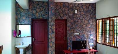 Door, Dining, Wall Designs by Painting Works colours design wall colours, Alappuzha | Kolo