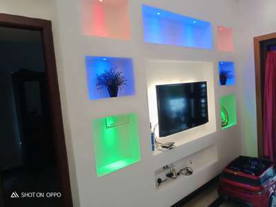 Lighting, Home Decor, Wall Designs by Painting Works design wall painting grup, Wayanad | Kolo