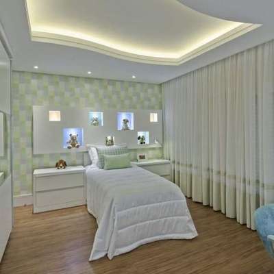 Ceiling, Lighting, Furniture, Storage, Bedroom Designs by Interior Designer Md Mohid, Gurugram | Kolo