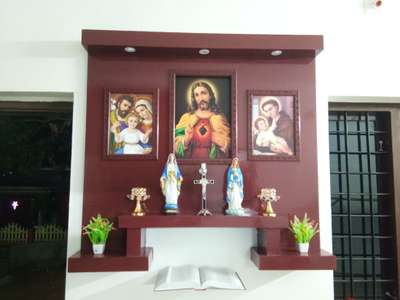 Prayer Room Designs by Carpenter nishanth Pv, Thrissur | Kolo