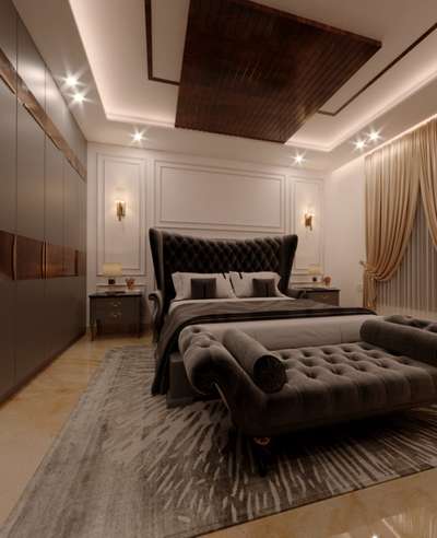 Furniture, Bedroom, Lighting, Storage Designs by Interior Designer Rahul Dalal, Faridabad | Kolo