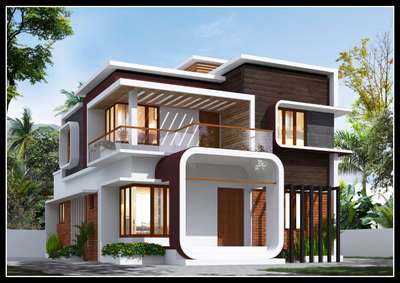 Exterior Designs by Contractor Satheeshbabu  V, Wayanad | Kolo