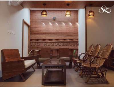 Lighting, Living, Furniture, Table, Wall Designs by Architect Sajid Rahman, Malappuram | Kolo