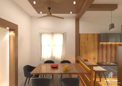 Kitchen, Dining Designs by Civil Engineer prasad m, Kannur | Kolo
