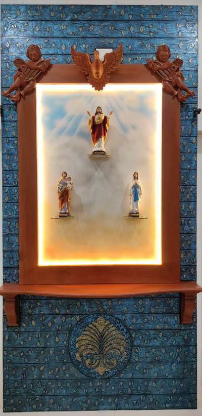 Prayer Room Designs by Interior Designer BIJU ONATT THOMAS, Wayanad | Kolo