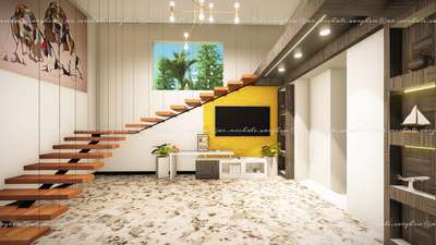 Staircase Designs by Architect ✨MICHALE VARGHESE✨, Kottayam | Kolo