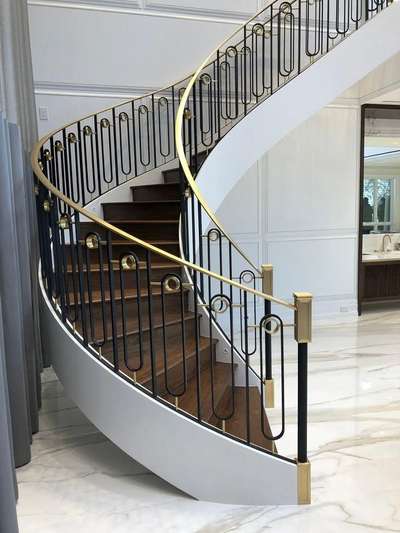 Staircase Designs by Fabrication & Welding Design Space Interior, Delhi | Kolo