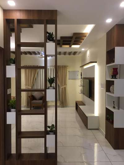Lighting, Living, Storage Designs by Interior Designer Nalukettu  interiors , Thiruvananthapuram | Kolo
