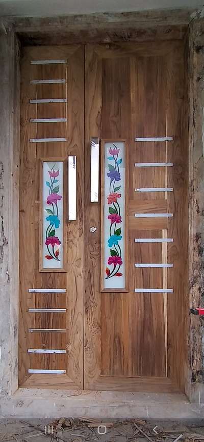 Door Designs by Carpenter Nandu Lechu, Palakkad | Kolo