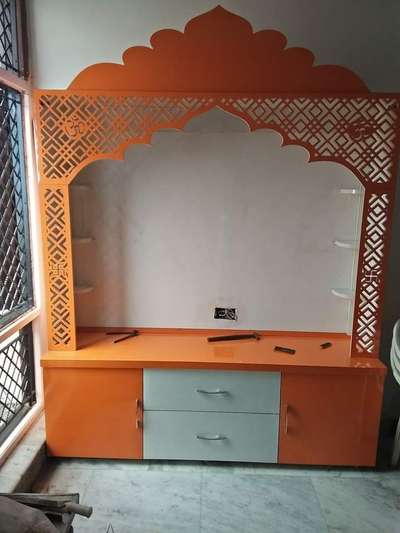 Prayer Room, Storage Designs by Carpenter  mr Inder  Bodana, Indore | Kolo