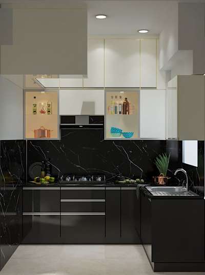Kitchen, Storage Designs by Interior Designer Firasat ali, Gautam Buddh Nagar | Kolo