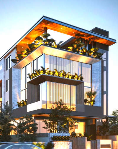 Exterior Designs by Architect DAYAL DESIGN STUDIO, Gurugram | Kolo