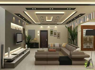 Ceiling, Furniture, Lighting, Living, Storage Designs by Painting Works Lakhindar Shani, Gurugram | Kolo