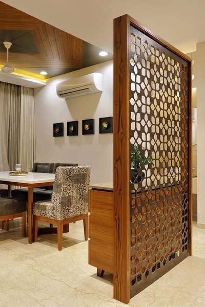 Ceiling, Dining, Furniture, Lighting, Table Designs by Architect NEW HOUSE DESIGNING, Jaipur | Kolo