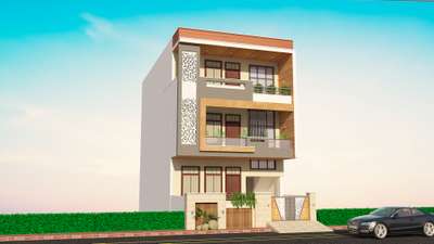 Exterior Designs by Contractor subhash chander, Sikar | Kolo