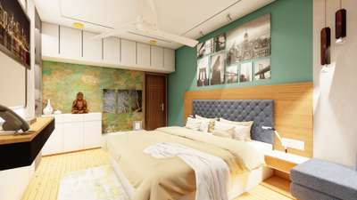 Bedroom, Storage, Furniture Designs by Architect Elite Engineers And Architects, Indore | Kolo