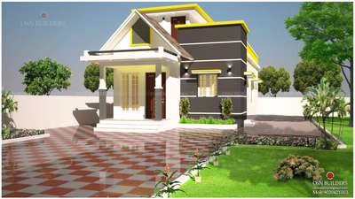 Exterior Designs by Civil Engineer Abhi jith, Alappuzha | Kolo