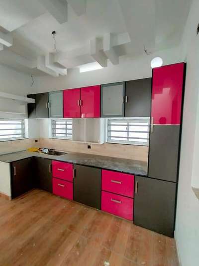 Ceiling, Kitchen, Storage, Flooring Designs by Fabrication & Welding Shajuokd Okd, Palakkad | Kolo