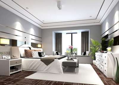 Furniture, Storage, Bedroom, Wall, Home Decor Designs by Contractor Imran Saifi, Ghaziabad | Kolo